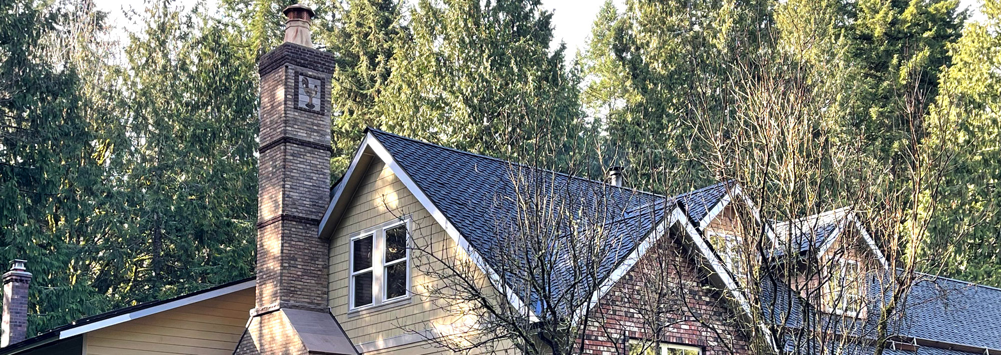 house with chimney